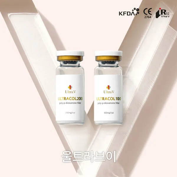 울트라콜은 피부에 주입되면 자가 콜라겐 생성을 유도해 탄력 개선과 주름 완화 효과를 제공한다. (사진_울트라브이)