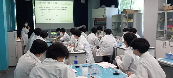 단체 과학교육.(사진_국립대구과학관)