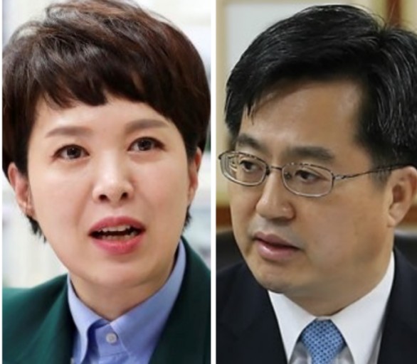 김은혜 김동연 (사진제공/국제뉴스)