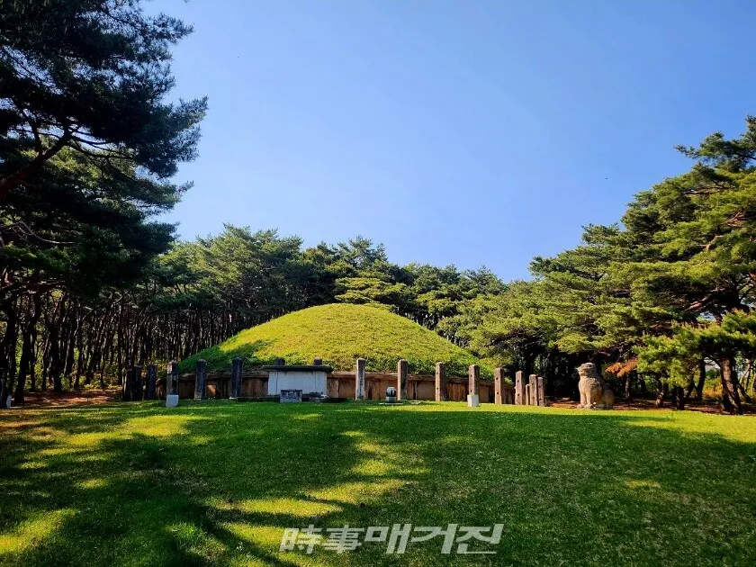 흥덕왕릉 전경.(사진_조용우 칼럼니스트)