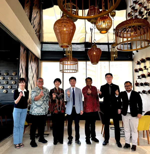 Collaborative agreement ceremony between Chosun University and ISCN held in Jakarta last August (Photo_Chosun University)