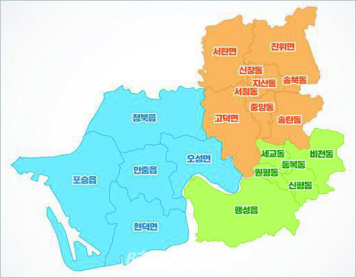 ‘평택 화양지구 도시개발사업’은 지난 2008년 구역지정 이후 11년 만에 인가됨에 따라 현덕면 화양리·운정리·도대리, 안중읍 현화리 일원 279만여㎡(84만 평), 20,782세대 54,048명 규모의 민간제안 환지방식으로 추진하는 여의도에 준하는 땅위에 진행하는 신도시급 개발사업이다.