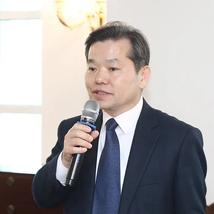 김영길 민속악단 예술감독은 “민속악 명인들의 발자취 따라 민속악의 원형을 되짚어 보는 공연을 선 보이겠다“ 라고 했다. / 사진=시사매거진 김형석 문화전문 사진기자