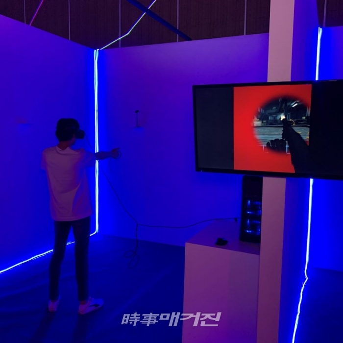 롯데백화점 평촌점, VR 테마 가족 놀이공간 ‘V 리얼 파크’ 오픈! 식품관 2층 문화홀에서 2019년 11월 10일까지 / 사진=시사매거진 하명남 기자