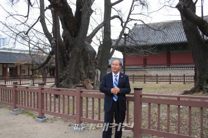 ▲ 최영갑 성균관유교문화활성화 사업단장