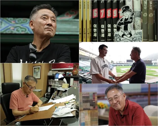‘공포의 외인구단’ 만화가 이현세 근황 공개 '네이버 웹툰 신인왕 발탁'(사진=TV조선)