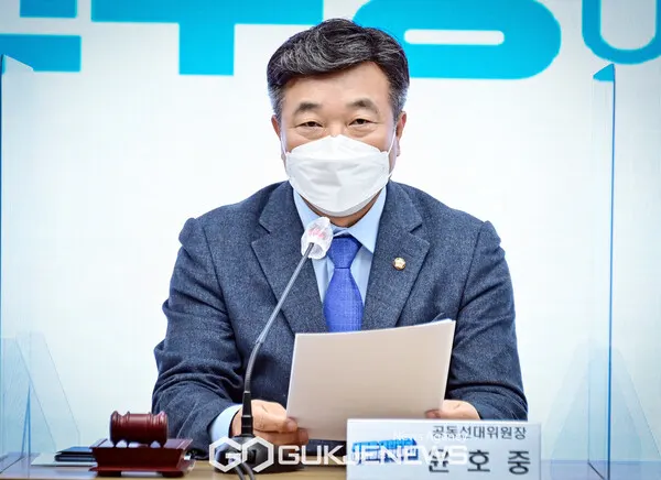 윤호중 더불어민주당 원내대표(사진제공/국제뉴스)