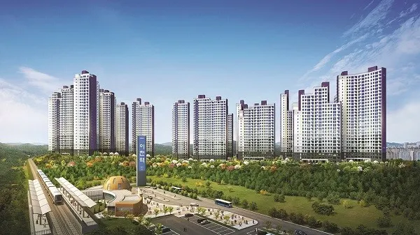 (이천 중리신도시 2차 힐스테이트)