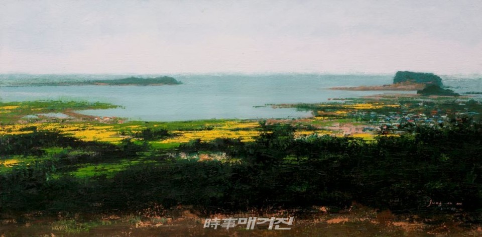 서귀포, 정옥희 화백 제4회 개인전 ‘마음속의 풍경’ 개최