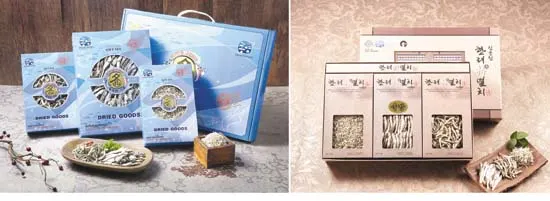 ▲ 한려물산&멸치원의 대표 주력상품