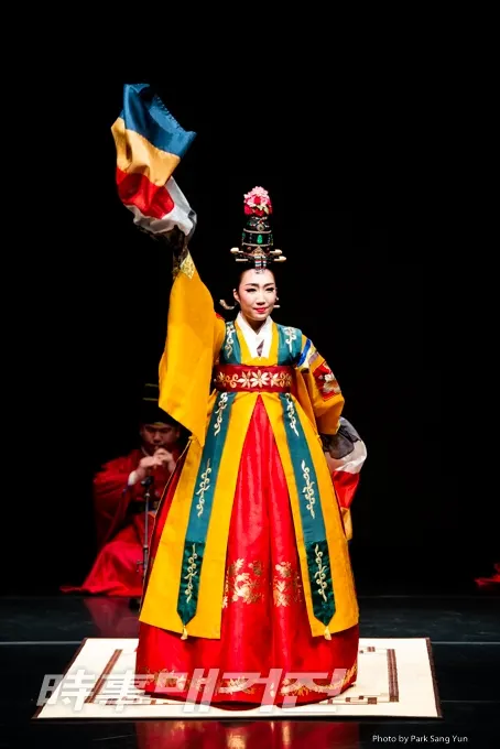 춤판 팔일, '문경민의 춘앵전' (사진=박상윤 기자)