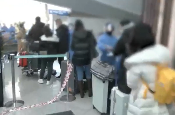 중국발 입국자, 공항 검역, 코로나 검사 / MBC 뉴스 캡쳐