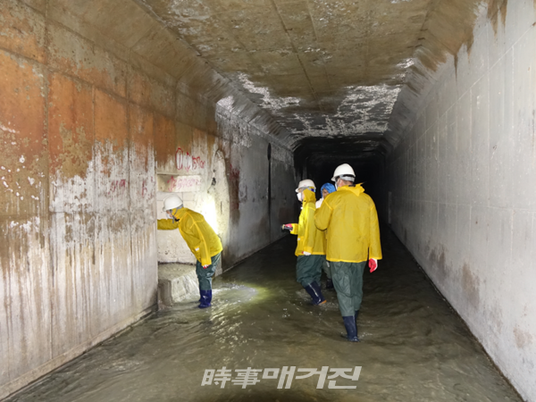 침수피해현장(사진_광주서구의회)