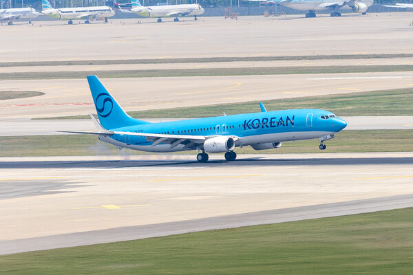 대한항공 B737-900ER 항공기.(사진_대한항공)
