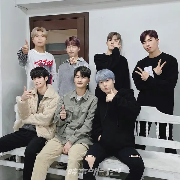 신인그룹 '위아더원' 필립, 구원, 형석, 리오, 동화, 창현, 노아(사진_킹탑엔터테인먼트)