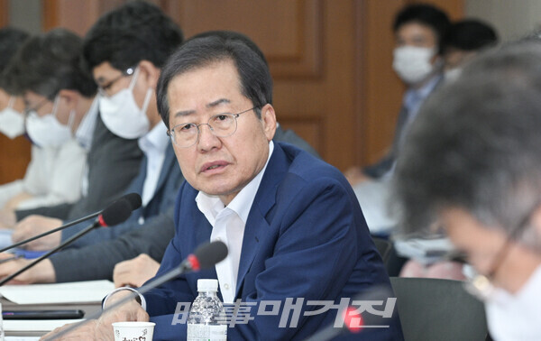 홍준표 대구시장.(사진_대구시)