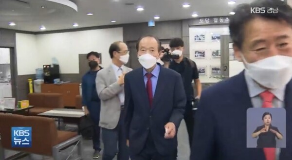 장기표 "이재명 아들, 대장동 개발 참여 업체 재직" 주장(사진=방송화면)