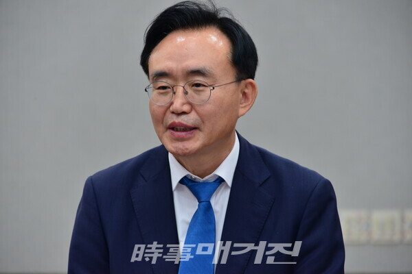 윤병태 나주시장(사진_손정빈 기자)