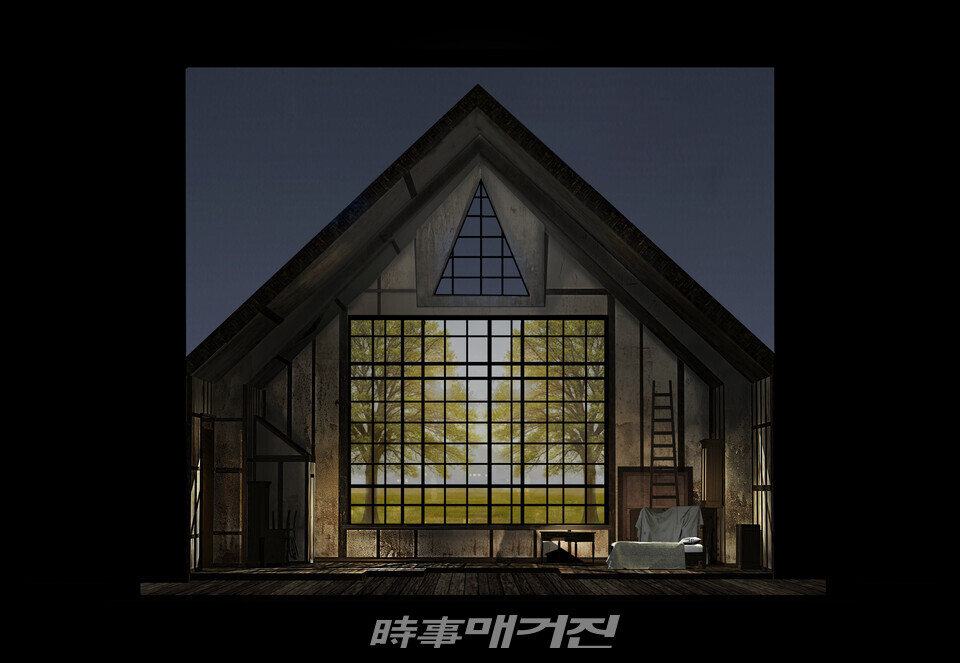 오페라 '베르테르' 4막 무대(사진_국립오페라단)