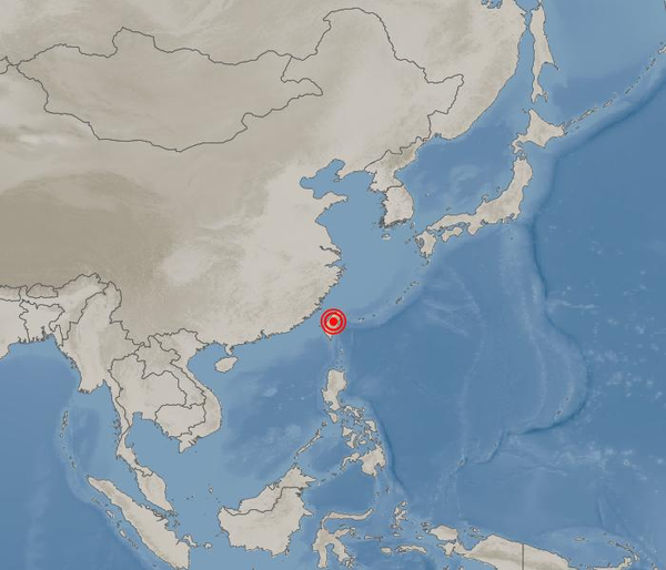 대만 지진 (기상청 제공)