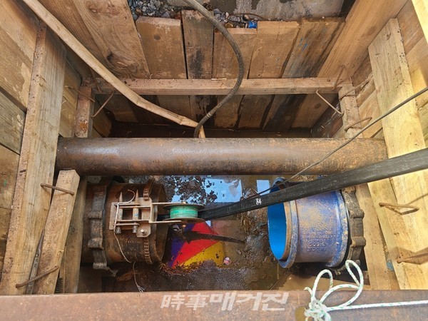 전주시 서서학동, 지곡배수지서 물 공급받는다(사진-전주시청)