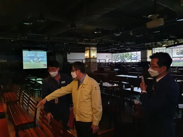 21.04.28. 현장점검 사진(사진제공/식품의약품안전처 부산지방청)
