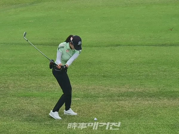 고다영 프로 스윙 장면