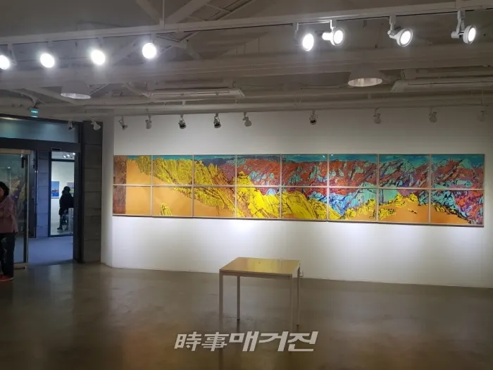 금사홍, 인사동마루갤러리 The song of my Life ‘물결...大韓 山河’개인전