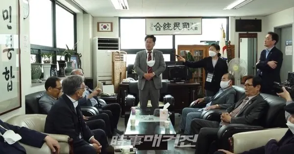 국민통합 천상덕 이사장 비대면 취임식(사진_시사매거진)