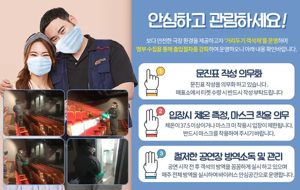 사회적 거리 두기 2.5단계와 함께 중단 결정했던 공연들, 철저한 방역으로 돌아온다!