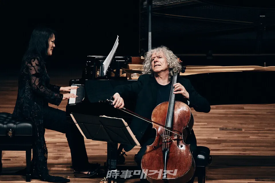스티븐 이셜리스 첼로 리사이틀 with 코니 시(사진_예술의전당)