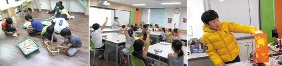 ▲ 금구초는 각종 STEAM 체험활동을 통해 창의·인성을 키우고 있으며, 1년 동안 변화된 모습을 ‘STEAM DAY’에서 그 성장과정을 뽐내고 있다.