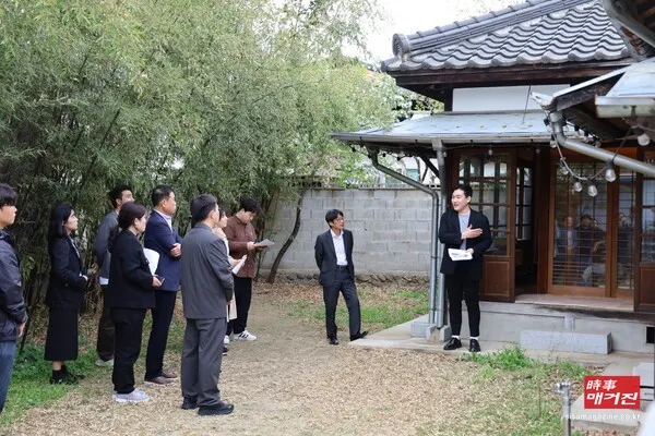 국내 빈집재생 사례(산양정행소·볕드는산) 견학(사진_농림축산식품부)