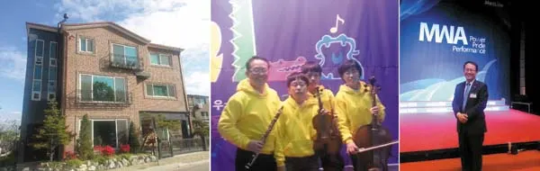 ▲ 매주 토요일 온 가족이 모여 가족오케스트라를 할 정도로 정이 넘치는 이상구 FSR은 주중에는 각자의 일에 매진하고 주말에는 음악을 통해 서로를 공감하고 이해하고 소중한 시간을 만들고 있다.