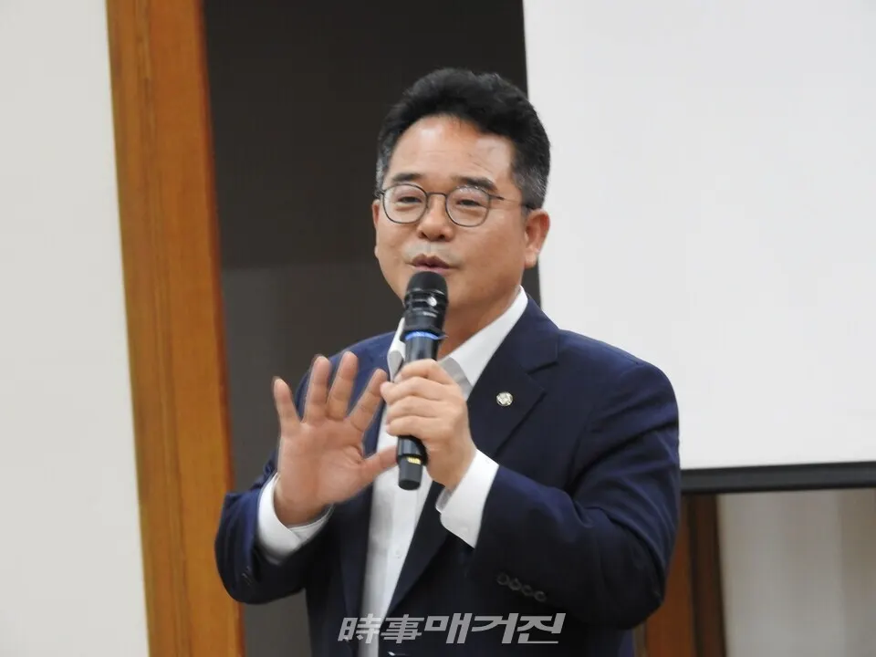 “WEB3 KOREA 2025” 환영사 (민병덕 국회의원(더불어민주당 경기 안산 동안구 갑) / 사진_ 하명남 기자)
