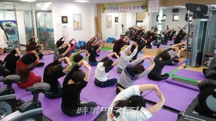 고성군 비만탈출 운동교실 (사진_고성군청)