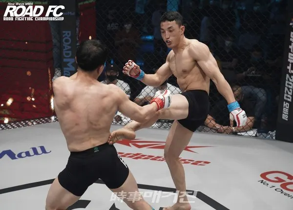 양지용 선수 경기장면(사진_ROAD FC)