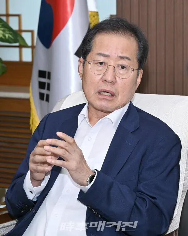 홍준표 대구시장.(사진_시사매거진)