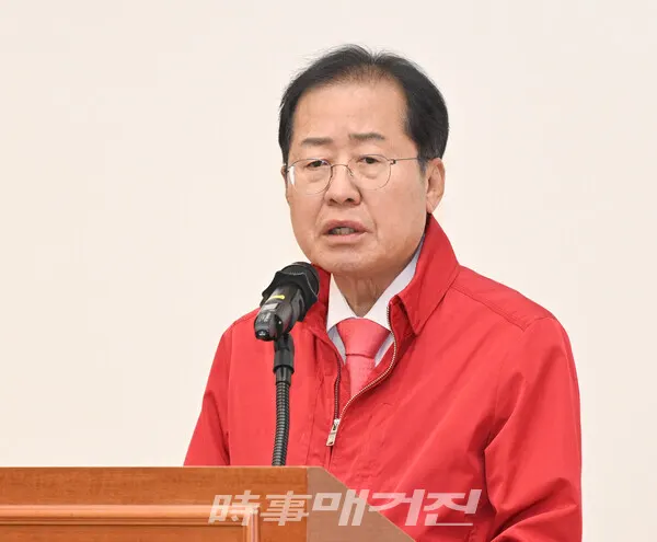 홍준표 대구시장.(사진_대구시)