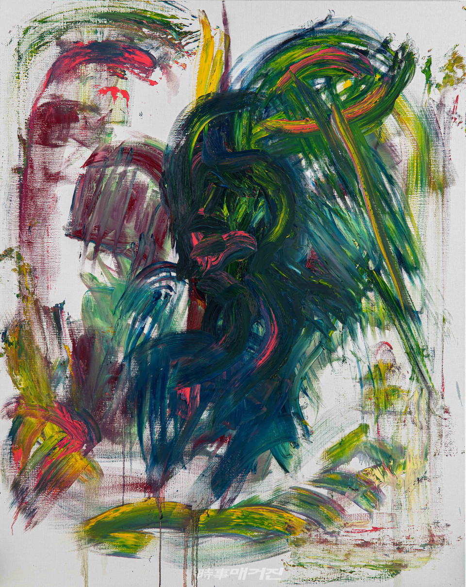 김상표_푸른난장8_캔버스에 유채_162.2×130.3cm_2020