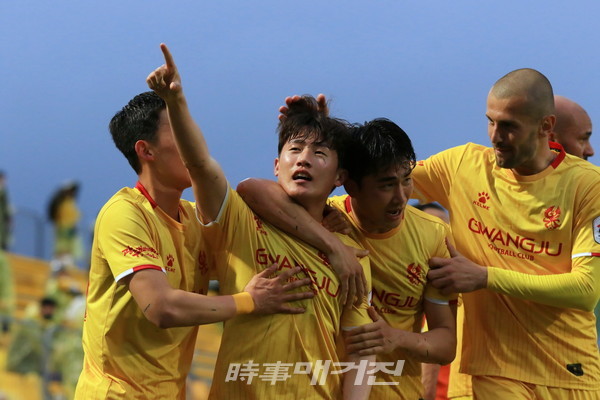 득점세래머니 이희균득점세래머니(사진_광주FC)