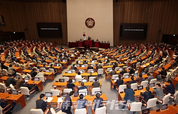 국회 본회의장.(사진_시사매거진)