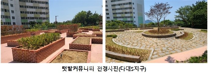 텃밭커뮤니티 전경(다대5지구),(사진_부산도시공사)