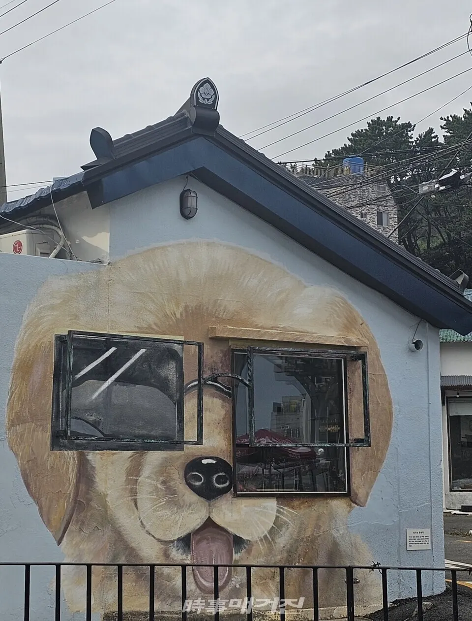 부산 송정 청사포 벽화.(사진_문학박사 潤道 강윤관)
