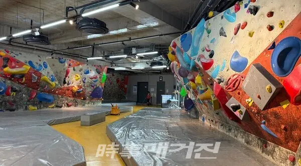 지하1층 볼더링장 (사진 서울시 체육회 제공)
