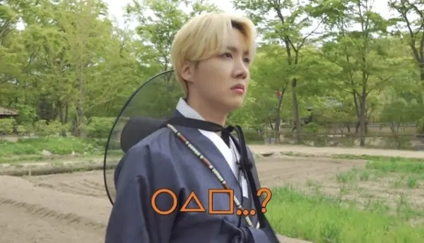 제이홉(사진=브이라이브 '달려라 방탄' 화면 캡처)