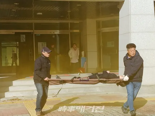 정천면, 119소방안전센터와 합동 소방훈련 실시(사진_진안군)