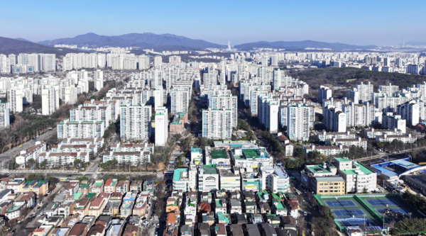 분당노후계획도시 전경 (사진_성남시)