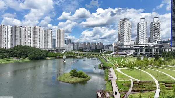 동탄 호수공원 전경