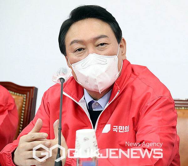 ​윤석열 국민의힘 대통령 후보.(사진제공/국제뉴스)
